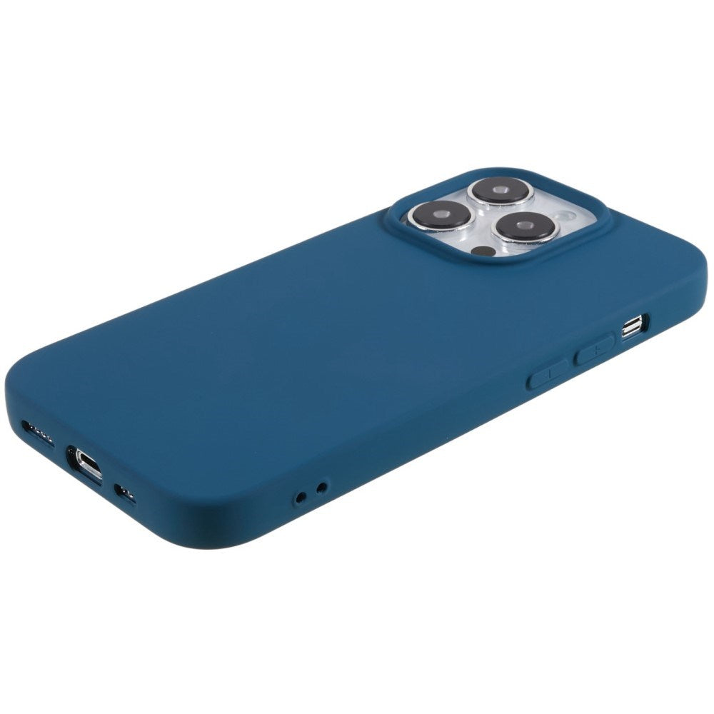 EIDERWOOD iPhone 14 Pro Max Foret Fleksibelt Plast Cover - Mørkeblå