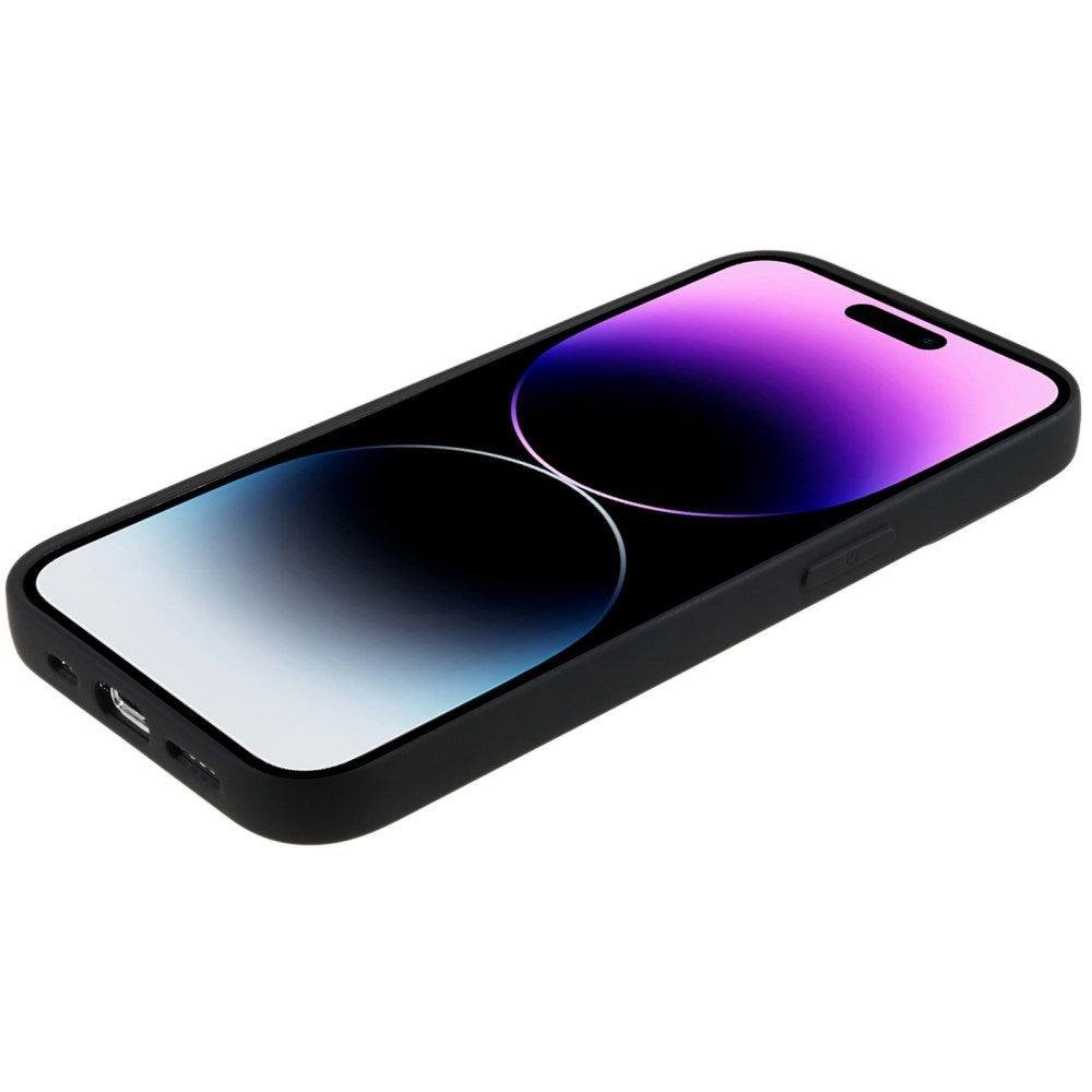 EIDERWOOD iPhone 14 Pro Max Foret Fleksibelt Plast Cover - Sort