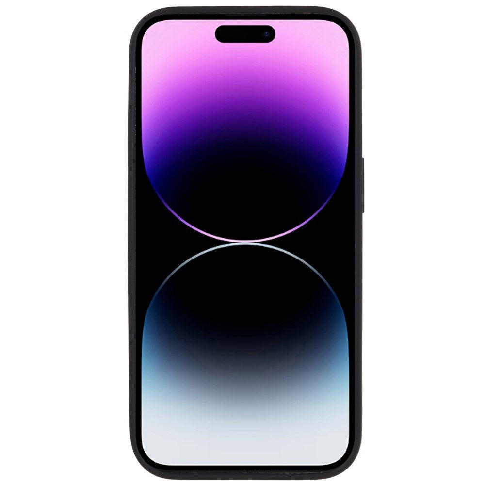 EIDERWOOD iPhone 14 Pro Max Foret Fleksibelt Plast Cover - Sort