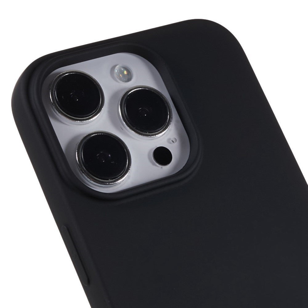 EIDERWOOD iPhone 14 Pro Max Foret Fleksibelt Plast Cover - Sort