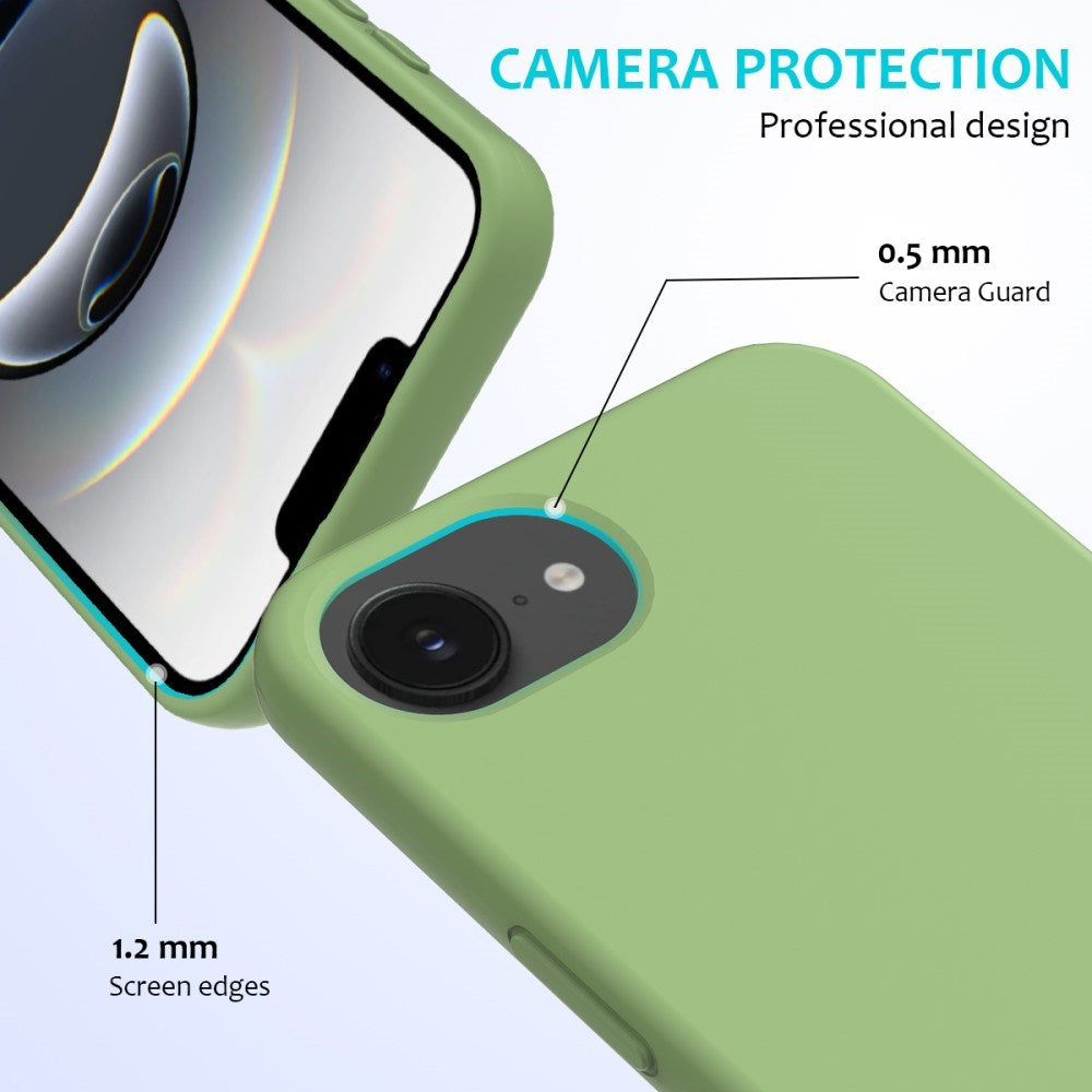 EIDERWOOD iPhone 17e / 16e Foret Silikone Cover - Grøn