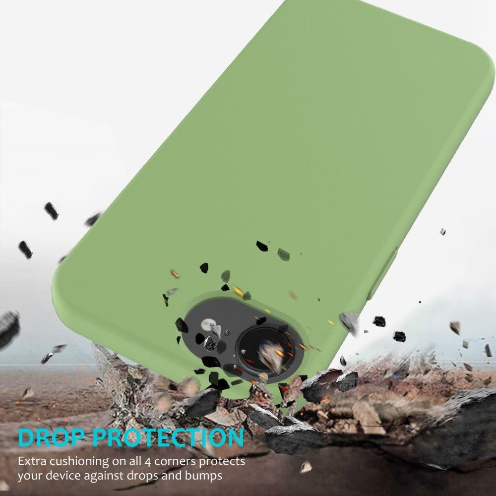 EIDERWOOD iPhone 17e / 16e Foret Silikone Cover - Grøn