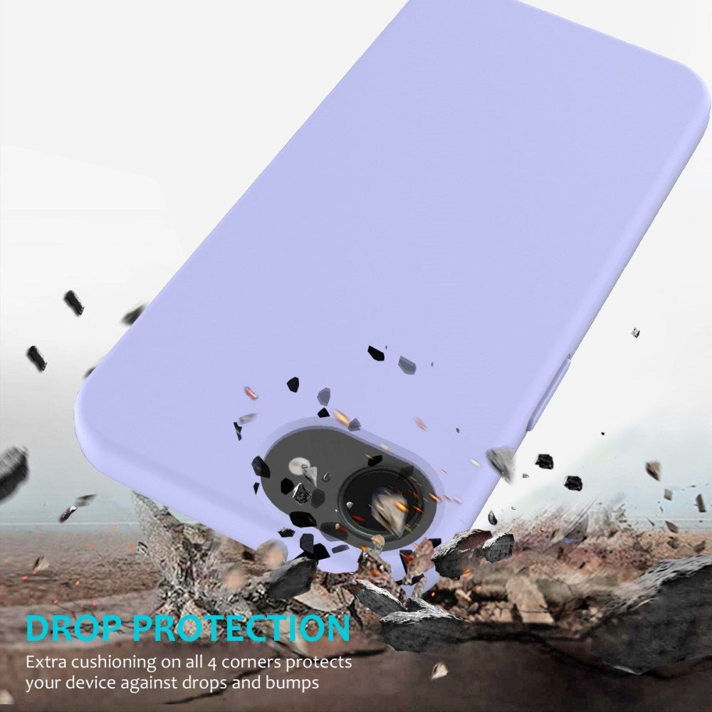 EIDERWOOD iPhone 17e / 16e Foret Silikone Cover - Lavendel