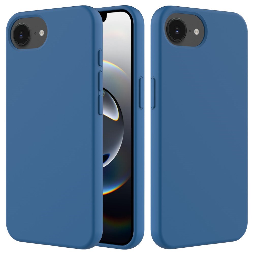 EIDERWOOD iPhone 17e / 16e Foret Silikone Cover - Blå