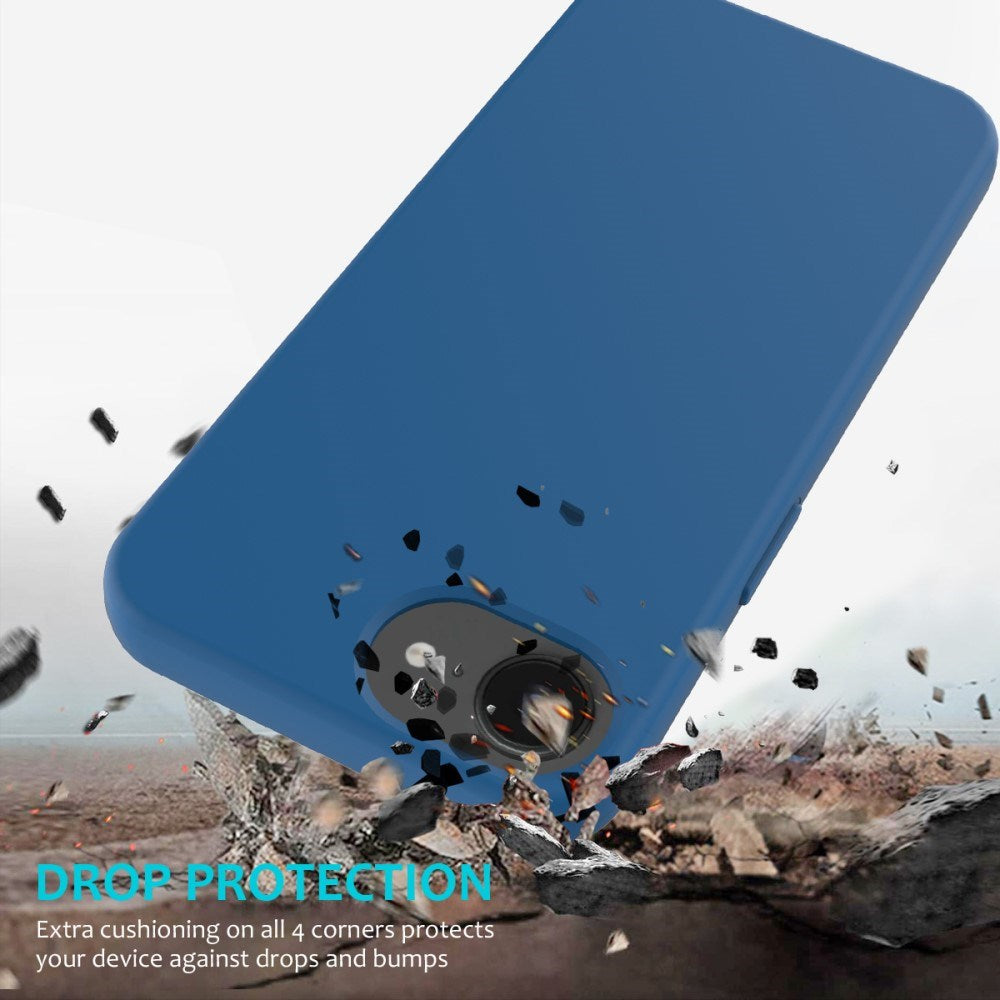 EIDERWOOD iPhone 17e / 16e Foret Silikone Cover - Blå