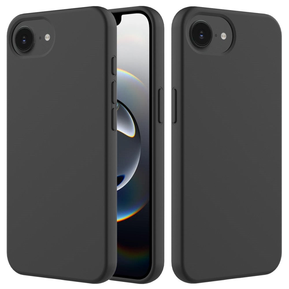 EIDERWOOD iPhone 17e / 16e Foret Silikone Cover - Sort