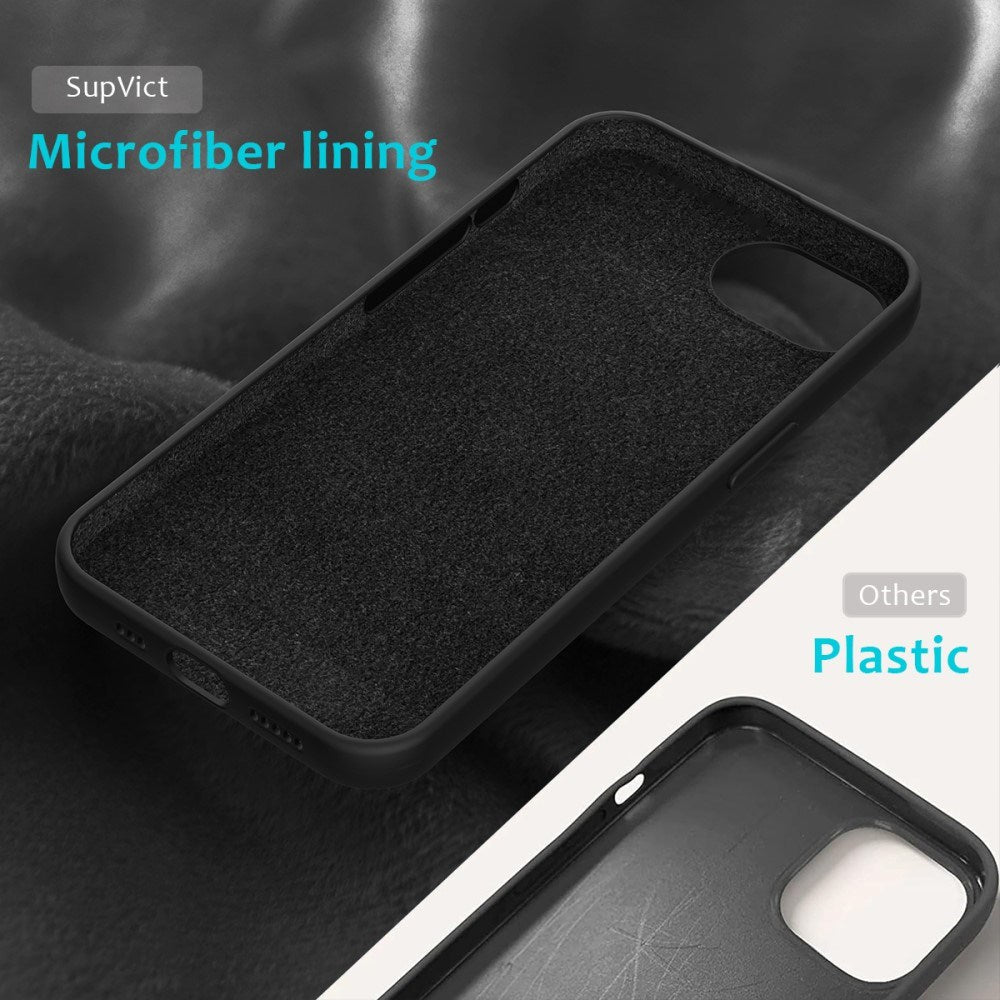 EIDERWOOD iPhone 17e / 16e Foret Silikone Cover - Sort