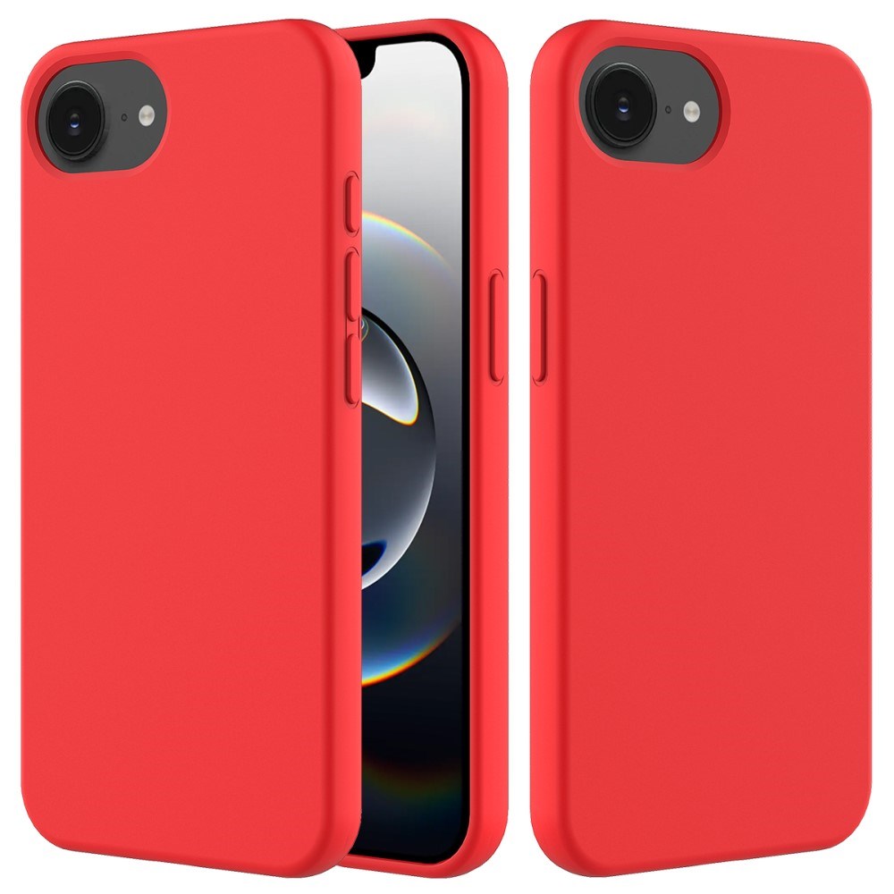 EIDERWOOD iPhone 17e / 16e Foret Silikone Cover - Rød