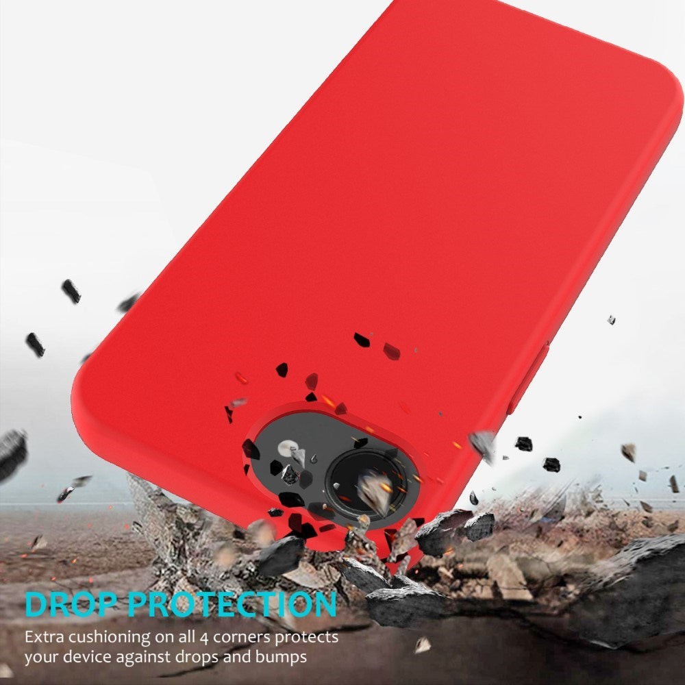 EIDERWOOD iPhone 17e / 16e Foret Silikone Cover - Rød