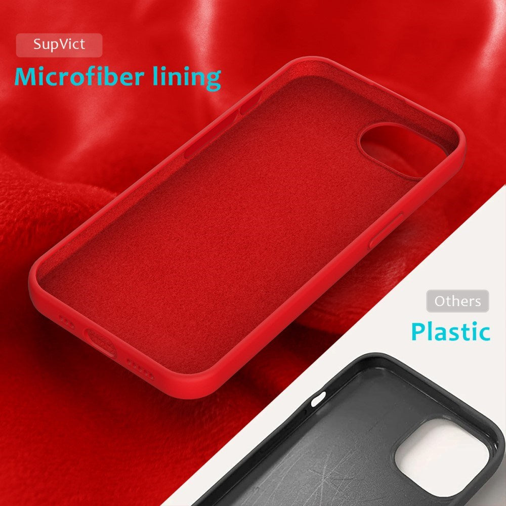 EIDERWOOD iPhone 17e / 16e Foret Silikone Cover - Rød