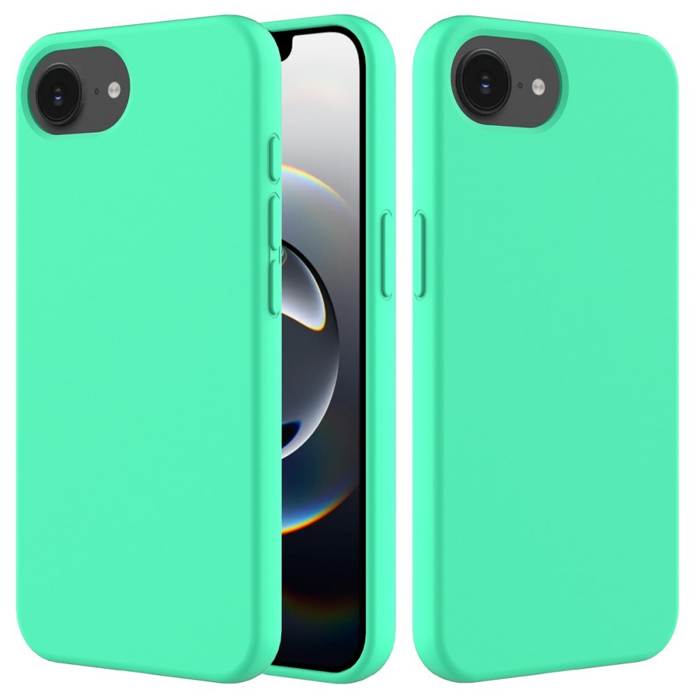 EIDERWOOD iPhone 17e / 16e Foret Silikone Cover - Neon Grøn