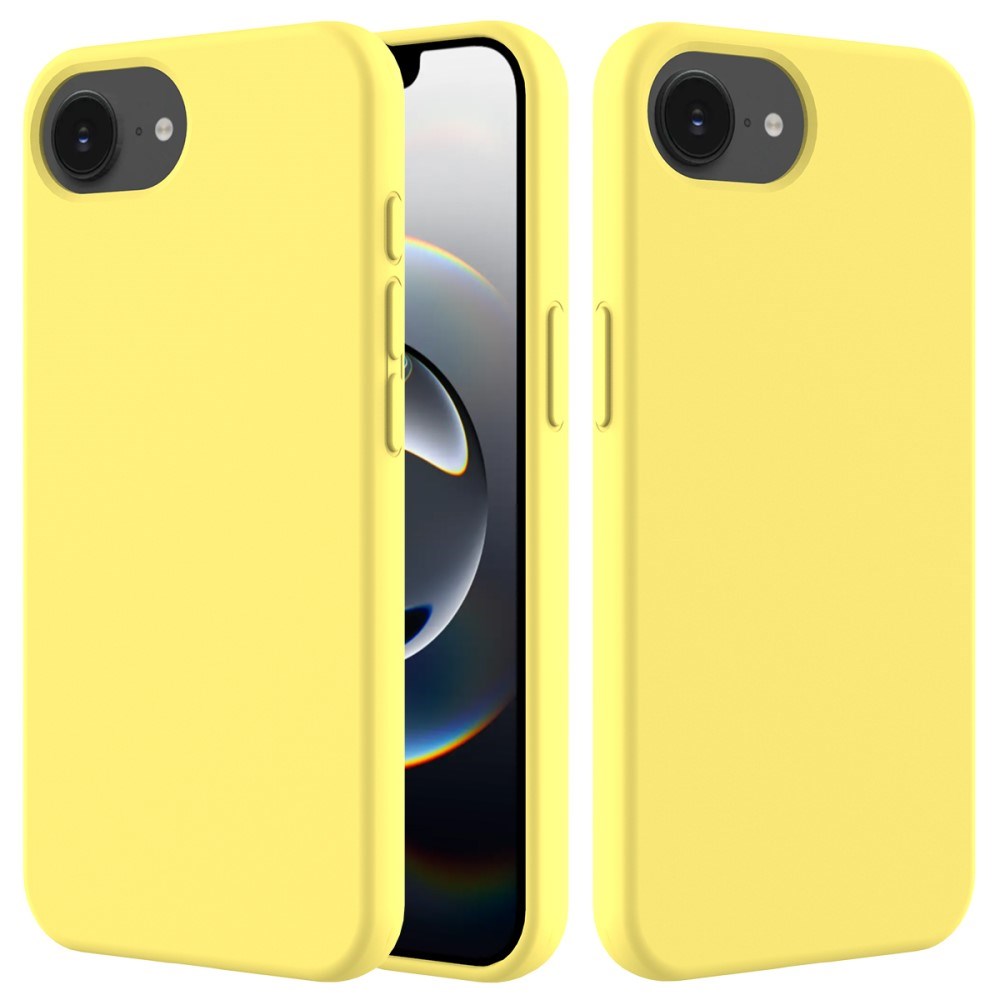 EIDERWOOD iPhone 17e / 16e Foret Silikone Cover - Gul