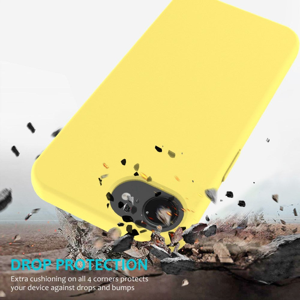 EIDERWOOD iPhone 17e / 16e Foret Silikone Cover - Gul
