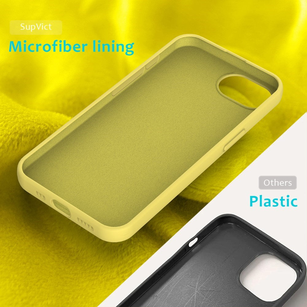 EIDERWOOD iPhone 17e / 16e Foret Silikone Cover - Gul