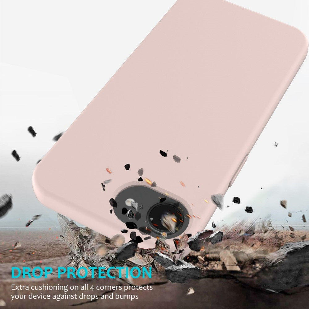 EIDERWOOD iPhone 17e / 16e Foret Silikone Cover - Lyserød