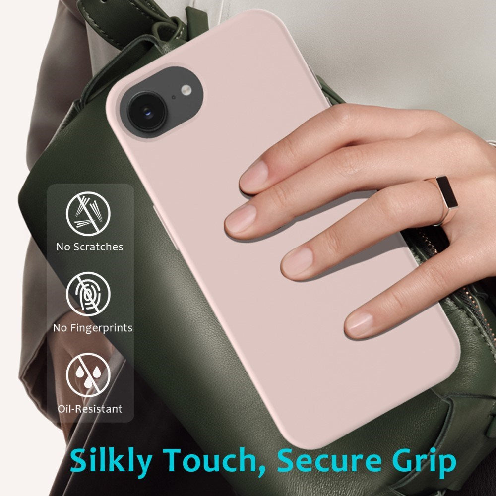 EIDERWOOD iPhone 17e / 16e Foret Silikone Cover - Lyserød