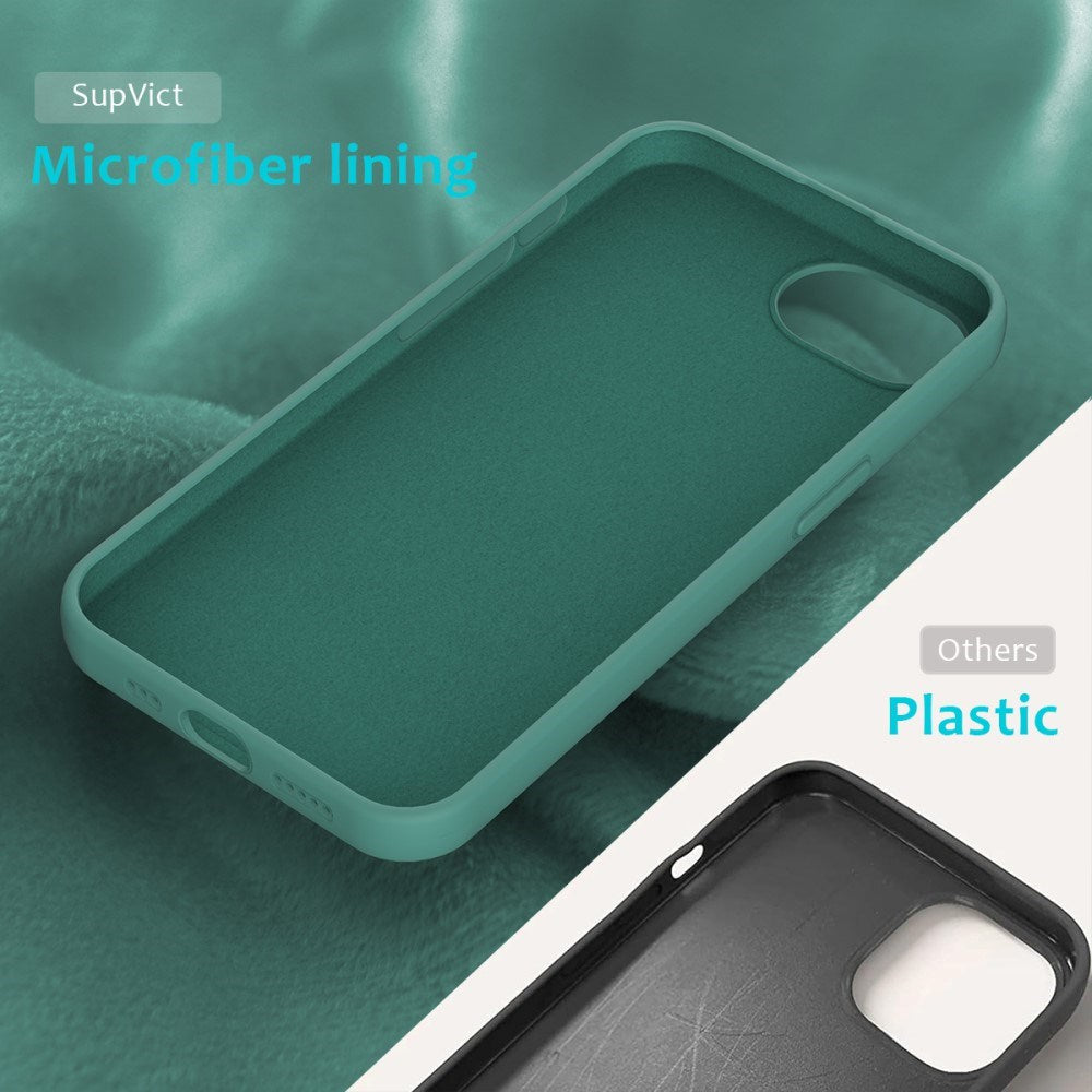 EIDERWOOD iPhone 17e / 16e Foret Silikone Cover - Mørkegrøn
