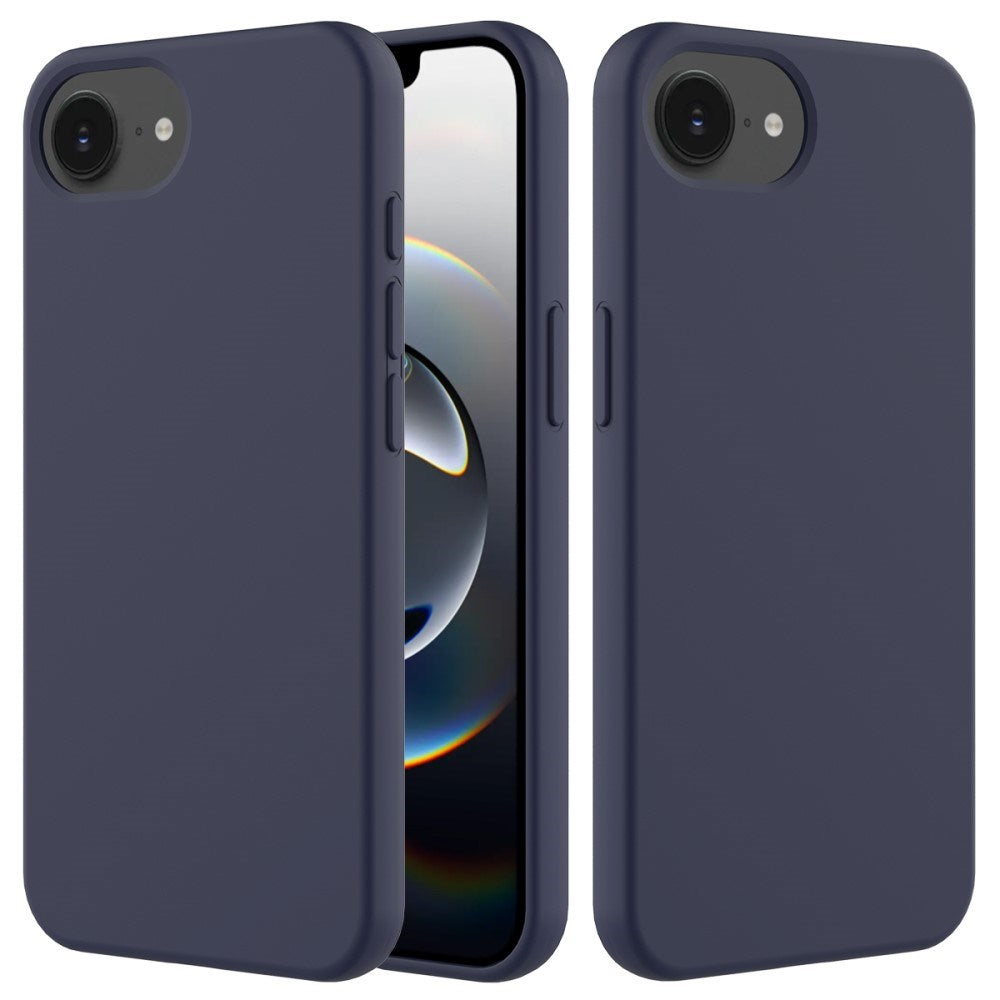 EIDERWOOD iPhone 17e / 16e Foret Silikone Cover - Mørkeblå