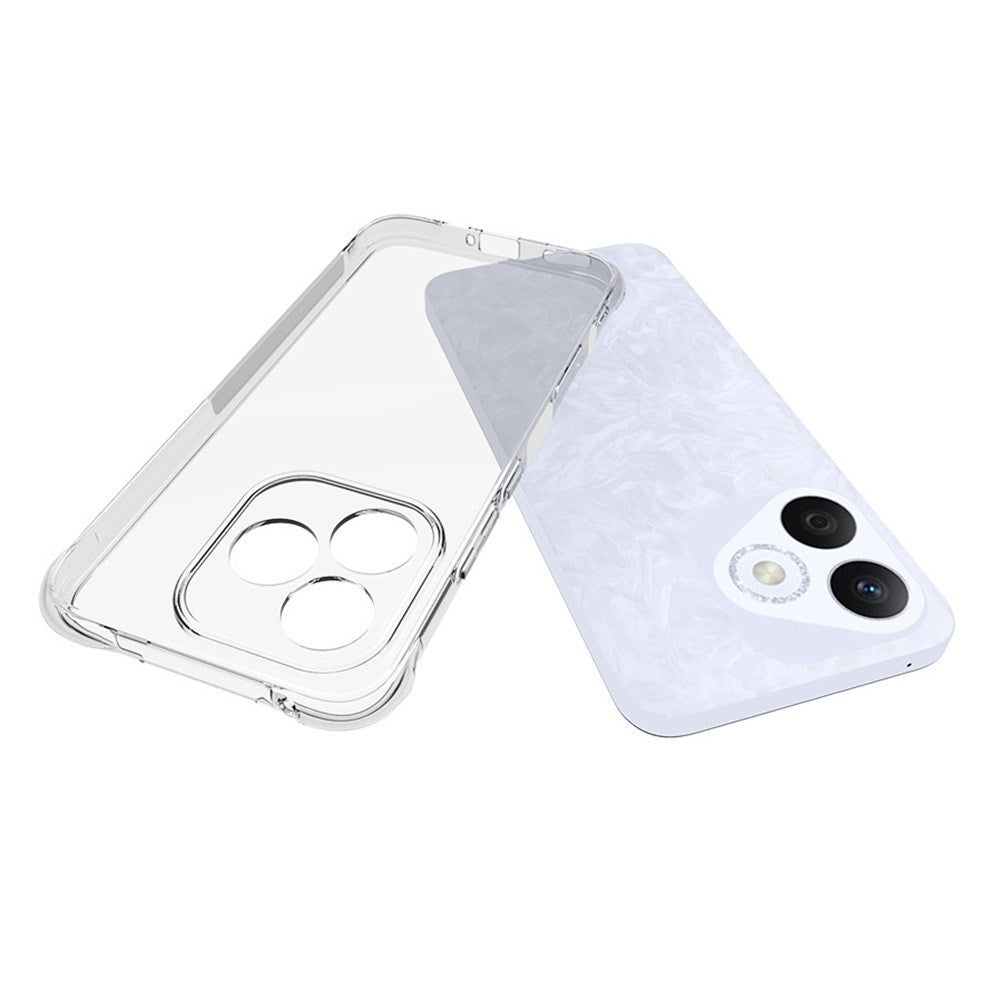 EIDERWOOD Honor 400 Lite Plastik Cover m. Stødabsorberende Hjørner - Gennemsigtig