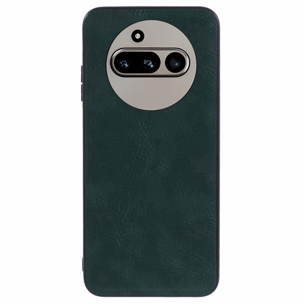 EIDERWOOD Nothing Phone (3a) Kunstlæderbelagt Plastik Cover - Grøn