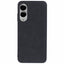 EIDERWOOD Samsung Galaxy S25 Edge Kunstlæderbelagt Plastik Cover - Sort