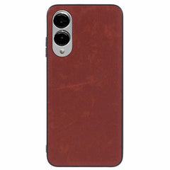 EIDERWOOD Samsung Galaxy S25 Edge Kunstlæderbelagt Plastik Cover - Brun