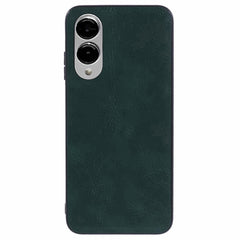 EIDERWOOD Samsung Galaxy S25 Edge Kunstlæderbelagt Plastik Cover - Grøn