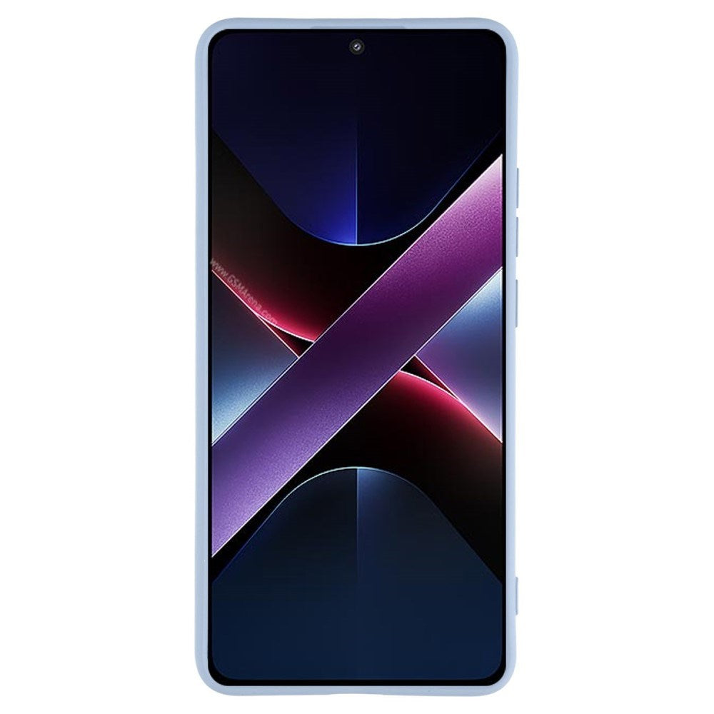 EIDERWOOD Xiaomi Poco X7 Pro Foret Fleksibelt Plast Cover - Lyseblå