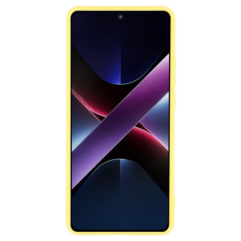 EIDERWOOD Xiaomi Poco X7 Pro Foret Fleksibelt Plast Cover - Gul