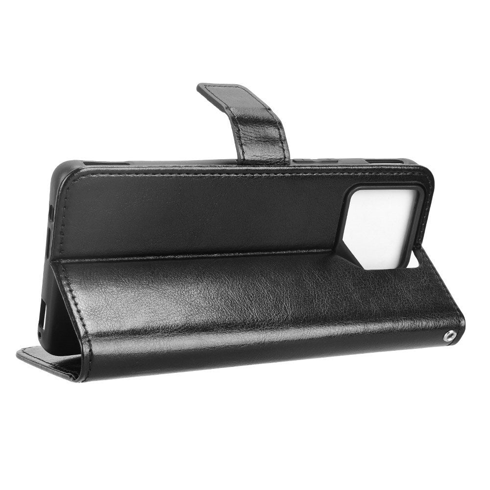 EIDERWOOD Asus ROG Phone 9 (5G) / 9 Pro (5G) Kunstlæder Flip Cover m. Kortholder & Ståfunktion - Sort