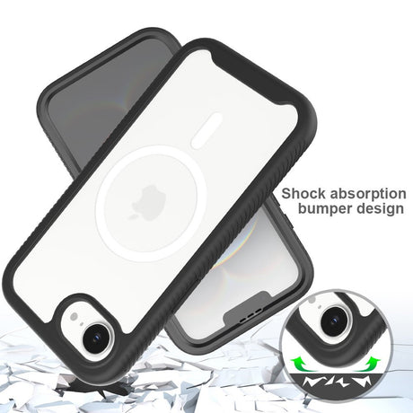 EIDERWOOD iPhone 17e / 16e 2-i-1 Cover med Indbygget Skærmbeskyttelse - Lilla