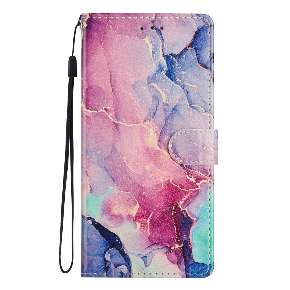 EIDERWOOD OnePlus Nord CE4 Lite (5G) Kunstlæder Cover m. Pung og Strop - Marmor
