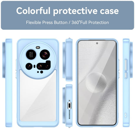 EIDERWOOD Xiaomi 15 Ultra Hybrid Plastik Cover - Gennemsigtig / Blå