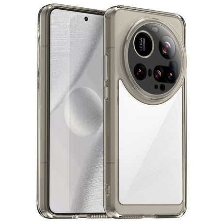 EIDERWOOD Xiaomi 15 Ultra Hybrid Plastik Cover - Gennemsigtig / Grå