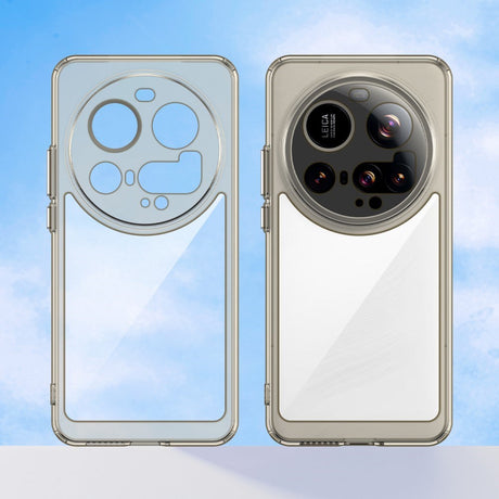 EIDERWOOD Xiaomi 15 Ultra Hybrid Plastik Cover - Gennemsigtig / Grå