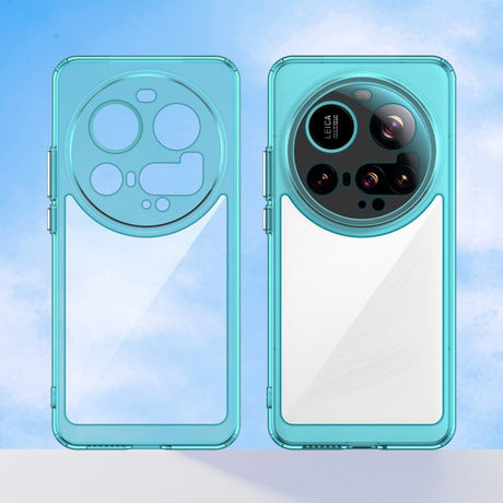 EIDERWOOD Xiaomi 15 Ultra Hybrid Plastik Cover - Gennemsigtig / Turkis