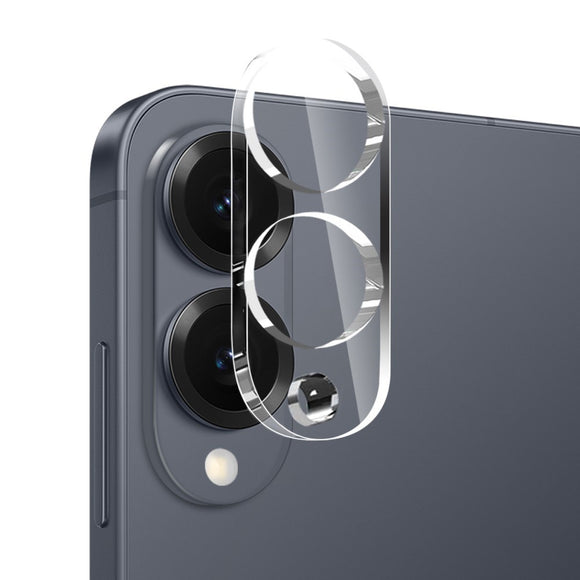 Samsung Galaxy S25 Edge 3-in-1 Beskyttelsessæt m. Cover - Skærmbeskyttelse - Kameralinsebeskyttelse - Gennemsigtig