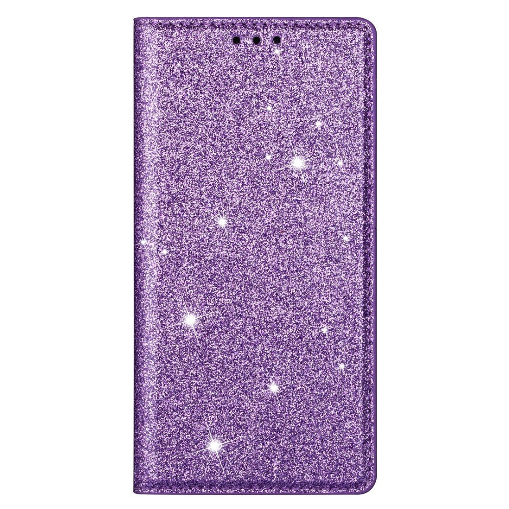 EIDERWOOD Samsung Galaxy S25 Edge Kunstlæder Cover m. Pung - Glimmer - Lilla