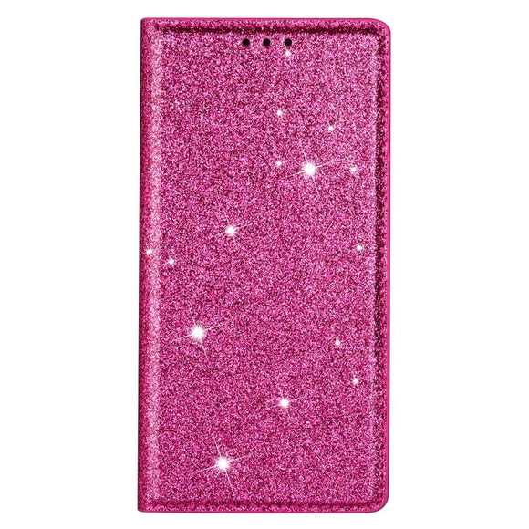 EIDERWOOD Samsung Galaxy S25 Edge Kunstlæder Cover m. Pung - Glimmer - Lyserød