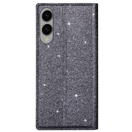 EIDERWOOD Samsung Galaxy S25 Edge Kunstlæder Cover m. Pung - Glimmer - Grå