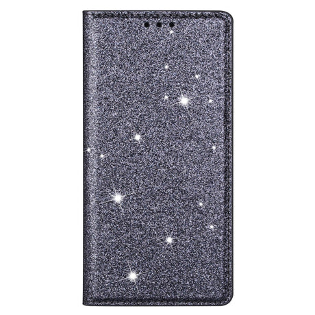 EIDERWOOD Samsung Galaxy S25 Edge Kunstlæder Cover m. Pung - Glimmer - Grå