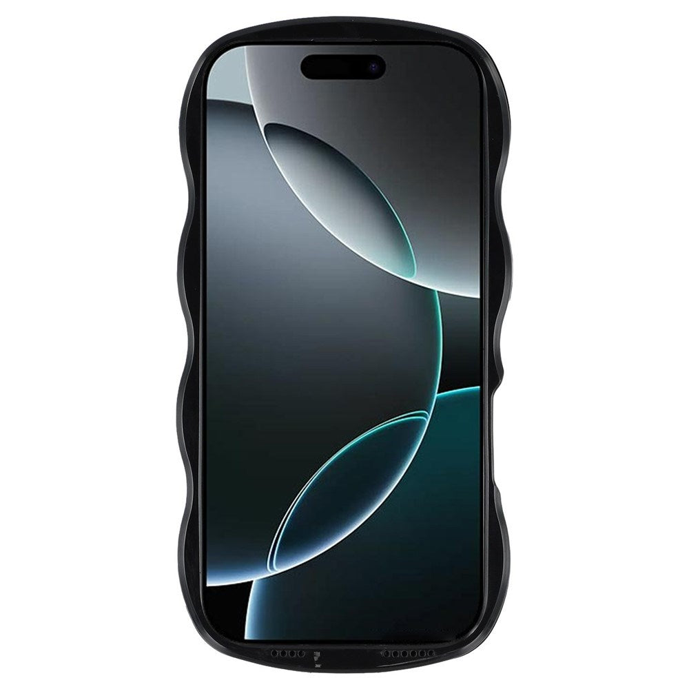 iPhone 16 Pro Max EIDERWOOD Hybrid Plast Wavy Cover - Sort