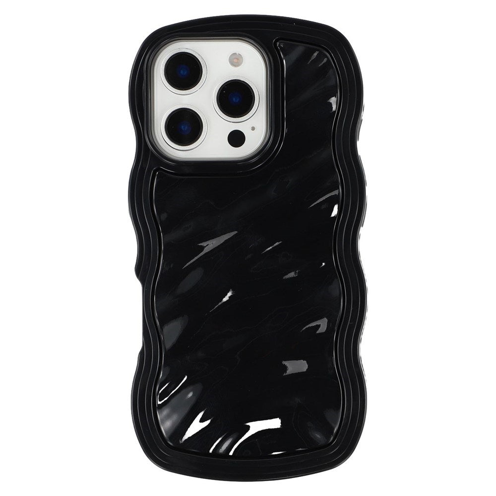iPhone 16 Pro Max EIDERWOOD Hybrid Plast Wavy Cover - Sort