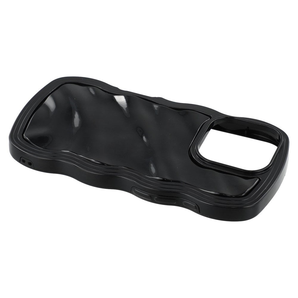 iPhone 16 Pro Max EIDERWOOD Hybrid Plast Wavy Cover - Sort