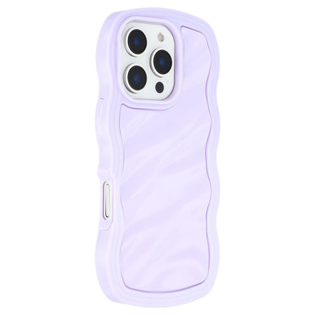 iPhone 16 Pro Max EIDERWOOD Hybrid Plast Wavy Cover - Lilla