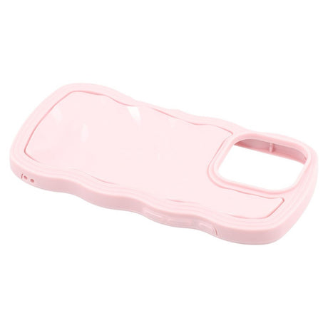 iPhone 16 Pro Max EIDERWOOD Hybrid Plast Wavy Cover - Lyserød