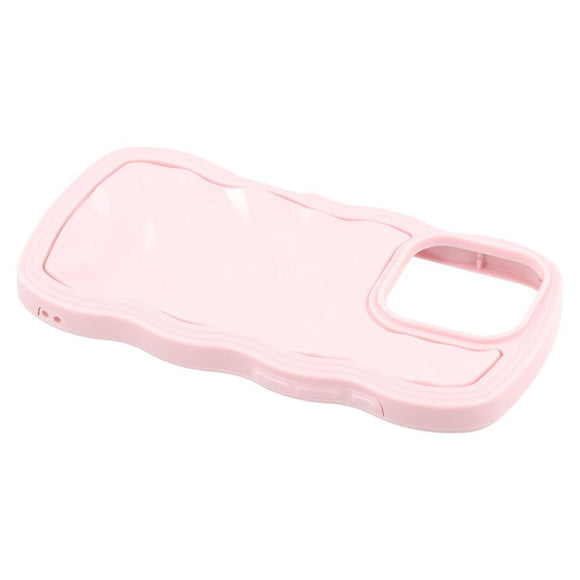 iPhone 16 Pro Max EIDERWOOD Hybrid Plast Wavy Cover - Lyserød