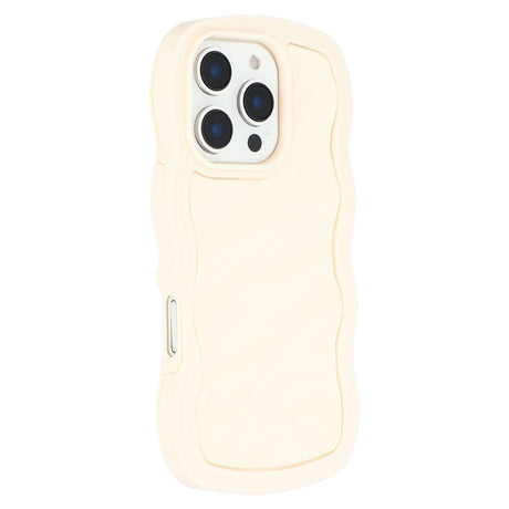 iPhone 16 Pro Max EIDERWOOD Hybrid Plast Wavy Cover - Beige