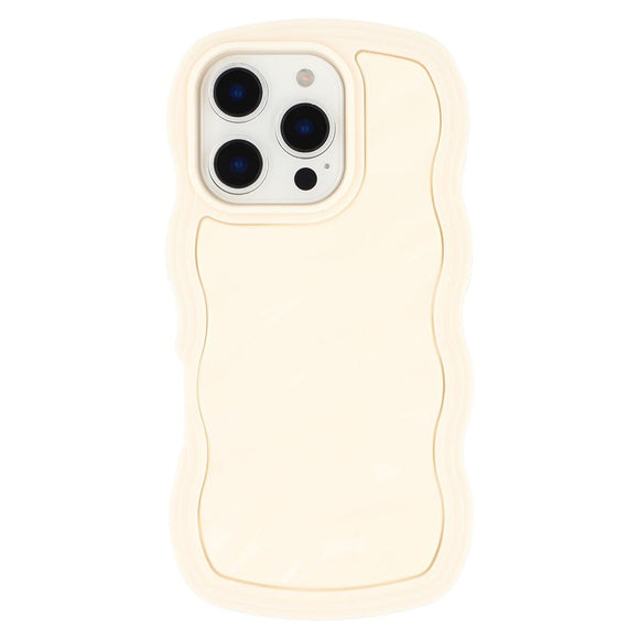iPhone 16 Pro Max EIDERWOOD Hybrid Plast Wavy Cover - Beige