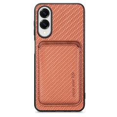 EIDERWOOD Samsung Galaxy S25 Edge Cover m. Aftagelig Kortholder - Brun